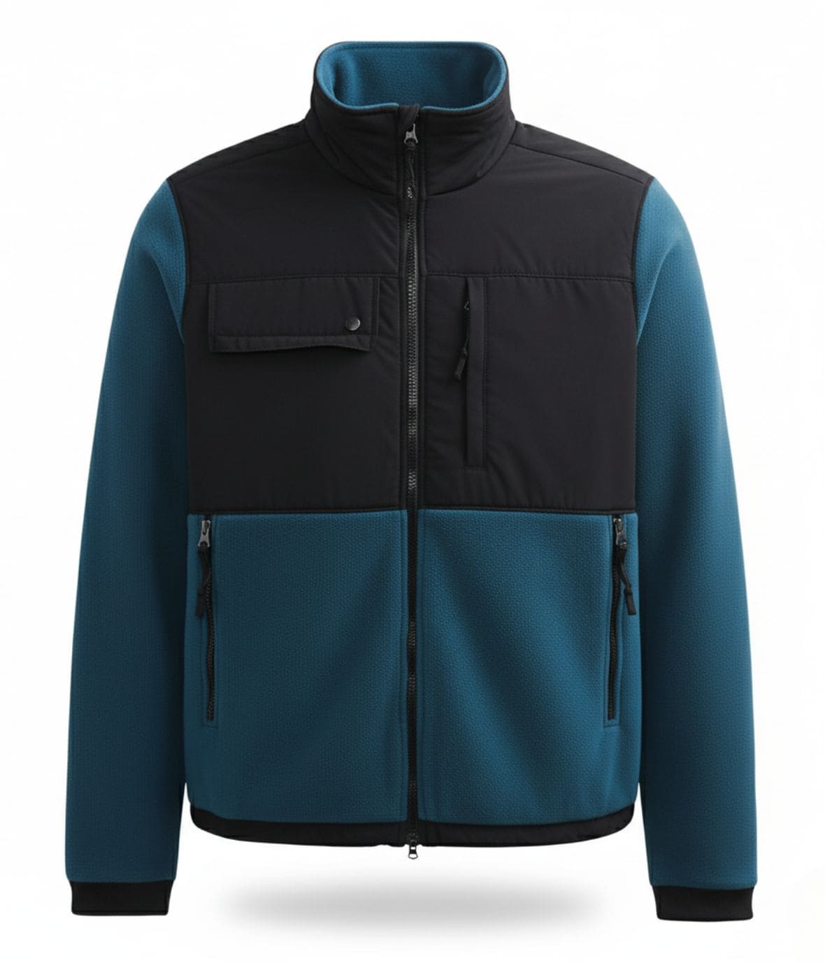 Men’s Fleece Jacket – Custom Logo Outdoor Winter Coat