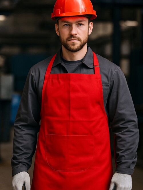 Safety Aprons | Custom Cotton Work Aprons for Industrial Use