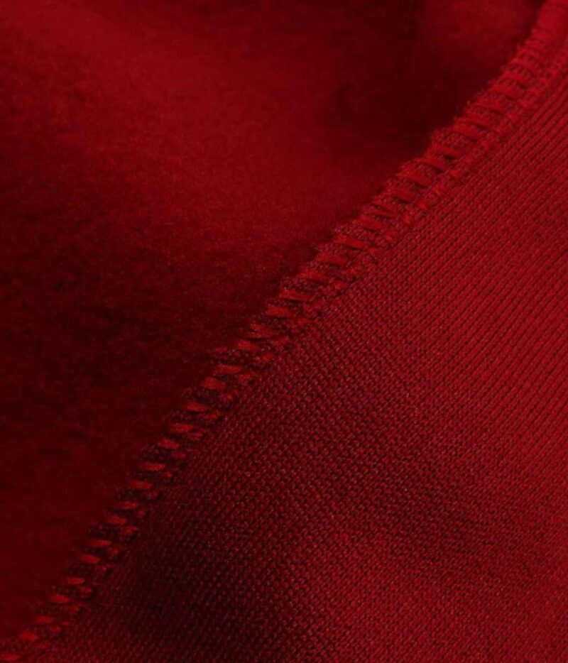 Men’s Varsity Jacket | Wine Red Woolen Fabric