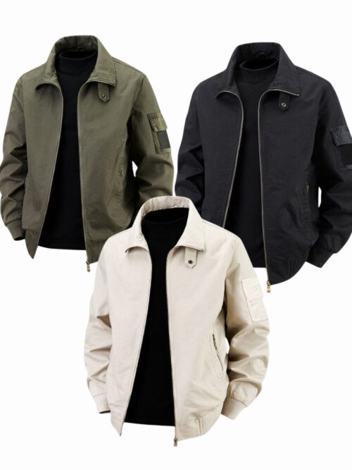 Vintage Men’s Jacket OEM Casual Outerwear Manufacturer